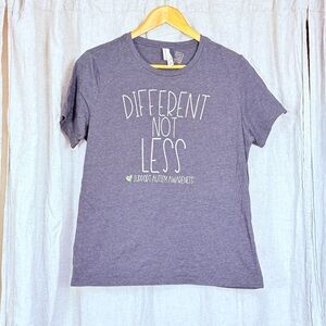 Bella Canvas Purple Graphic Tee - Support Autism Awareness